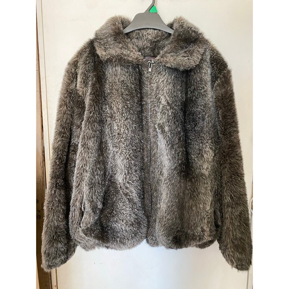 Olympia Women's Faux Fur Coat Large